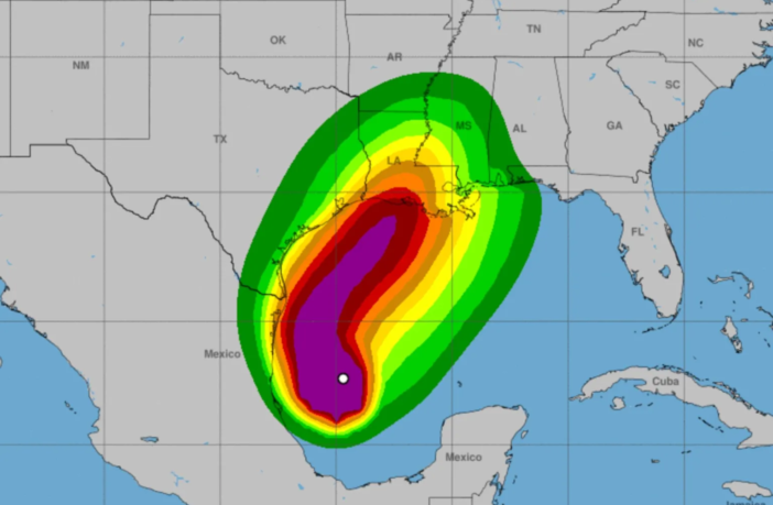 Se forma la tormenta tropical “Francine” en el Golfo de México