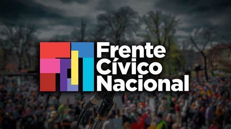 Frente Cívico Nacional buscará registro como partido político; afiliarán a 520 mil seguidores