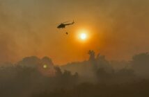 Marina apoya en la sofocación de incendio en el Aeropuerto Internacional de Acapulco