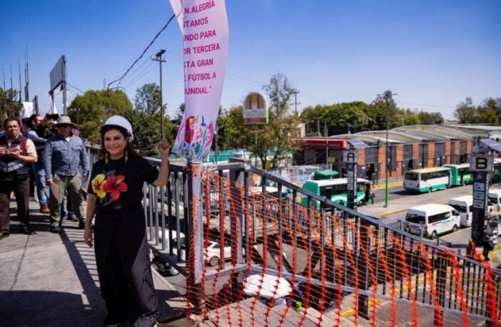 Clara Brugada inicia obras de rehabilitación en torno al Estadio Banorte rumbo al Mundial 2026