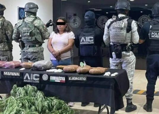 Ex candidata en Morelos, arrestada por presunta colaboración con grupo delictivo